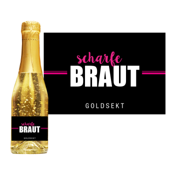 Goldsekt "Neon" Scharfe Braut